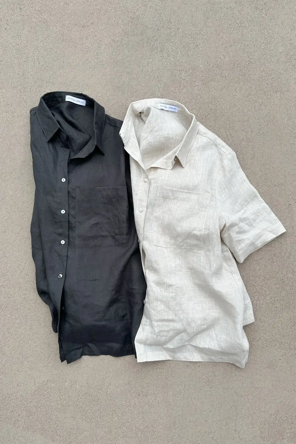 Easy Wear Linen Blend Button Front Button Down Shirt