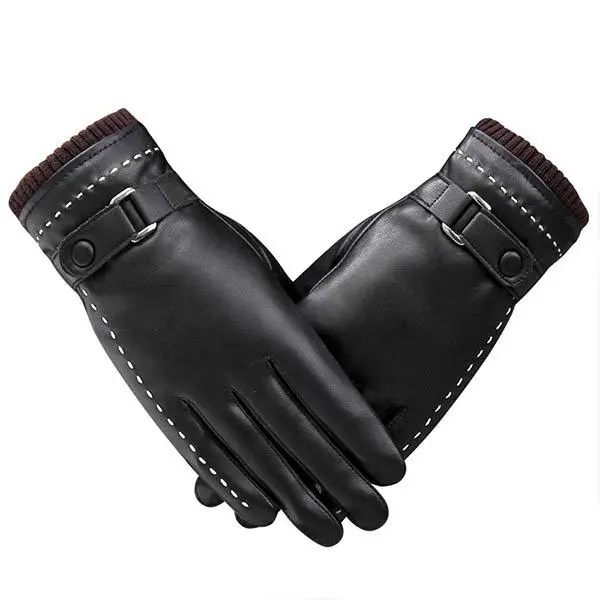 Women'S Fleece Thickened Thermal Touchscreen Gloves 35713164C