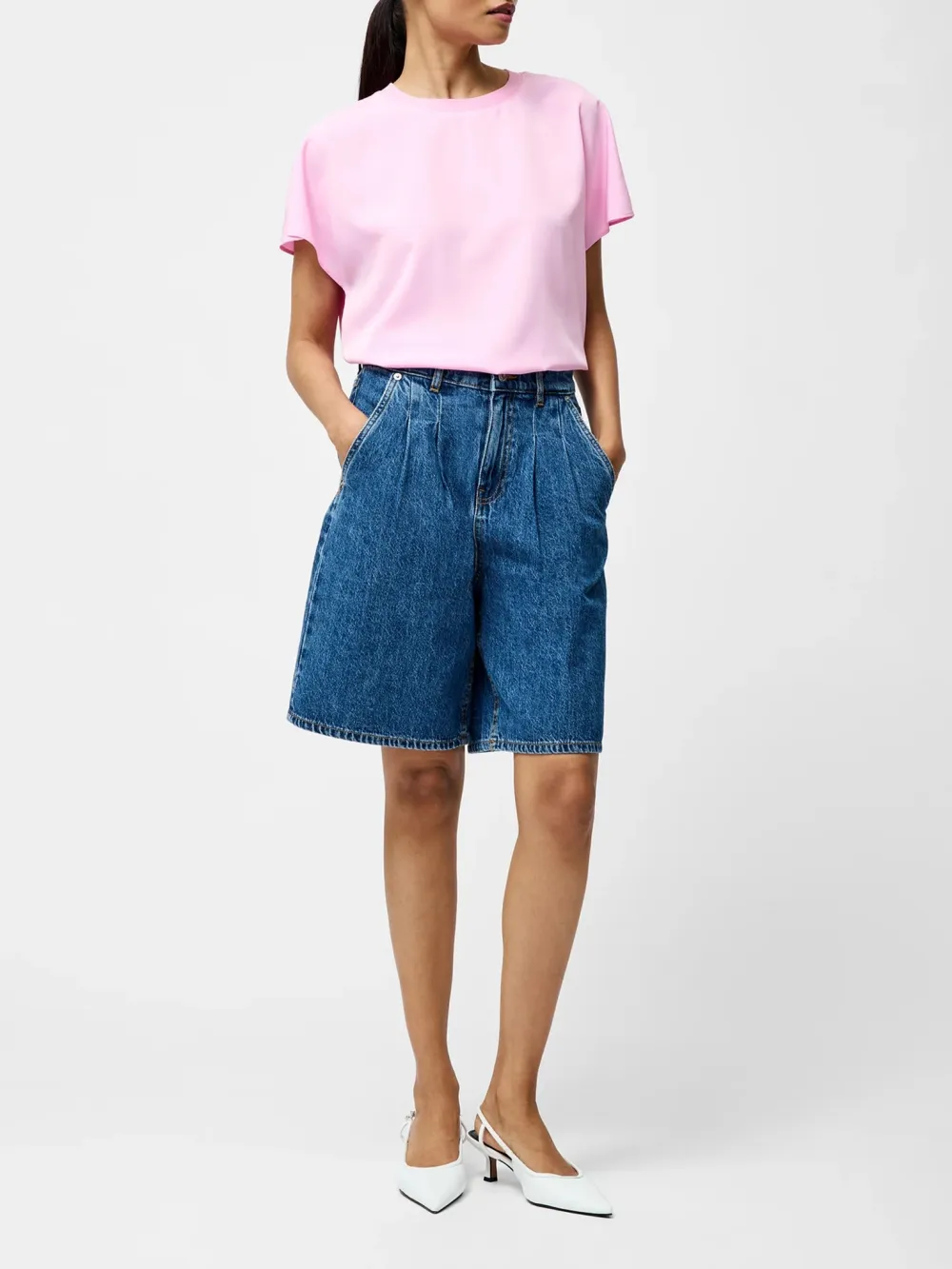 Basic Casual Versatile Short Sleeves