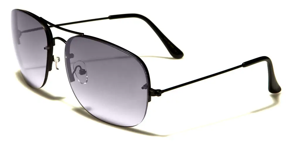 Unisex Gradient Lens Retro Fashion Aviator Glasses