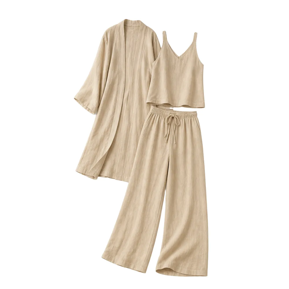 Three Piece Loungewear Set