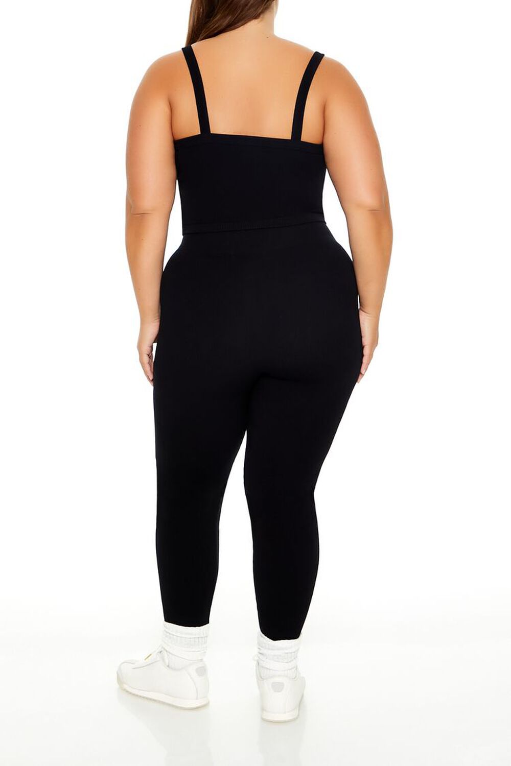 Plus Size Seamless High-Rise Leggings