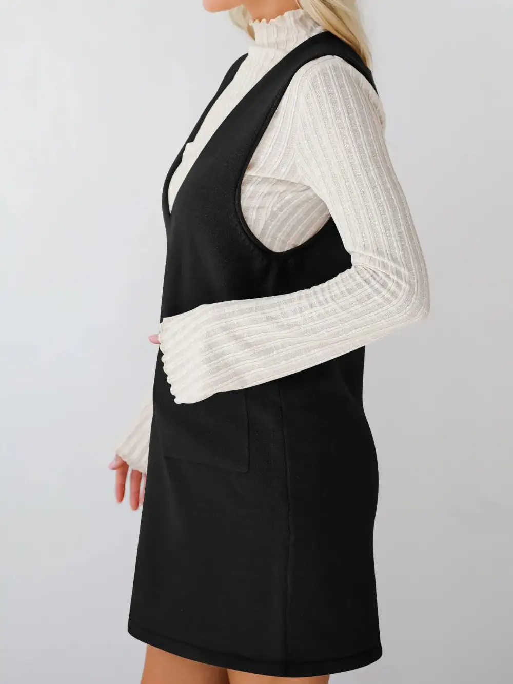 Sleeveless Knit Midi Dress