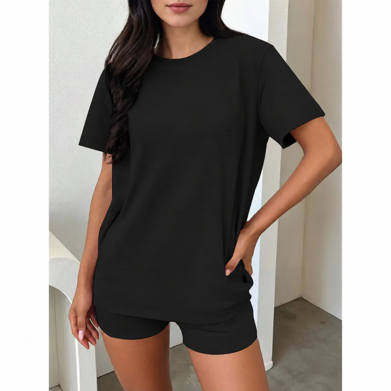 Women’s Two Piece Shorts Lounge Set(X5)