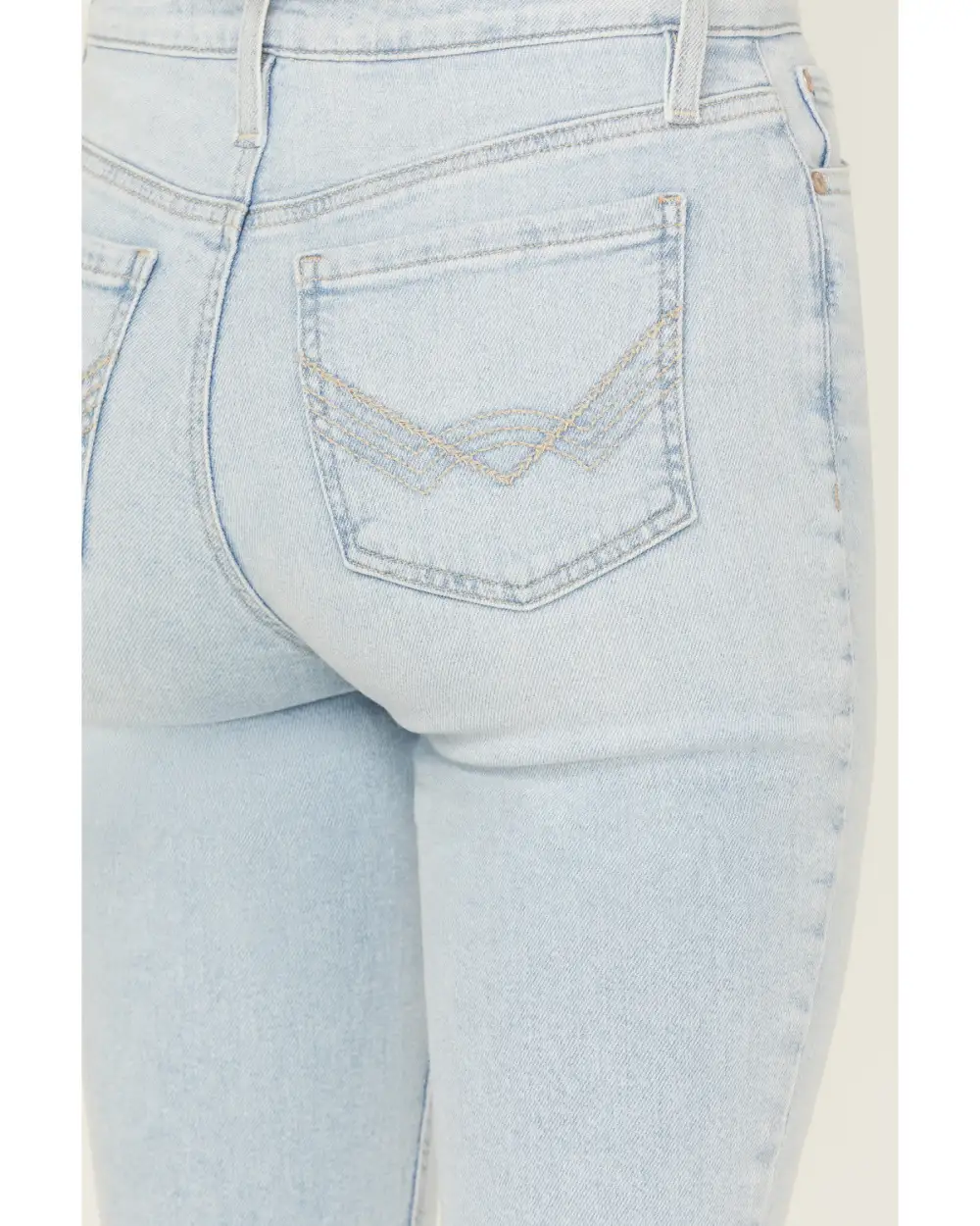 Modern High Rise Bootcut Stretch Denim Jeans