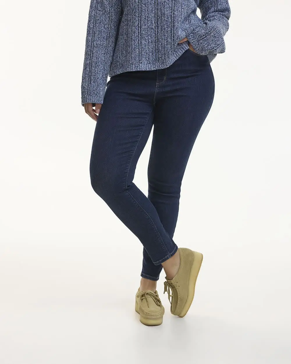 Skinny-Leg High-Rise Jean  Signature