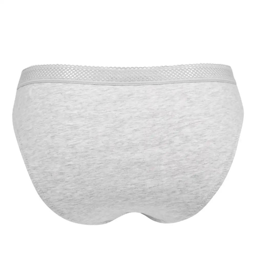 Classic Mid-Rise Cotton High-Leg Brief Panty