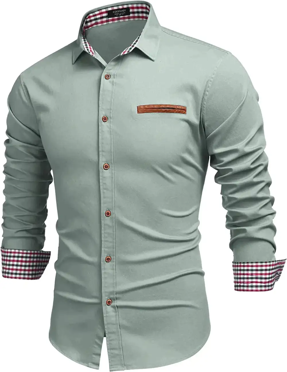 Casual Long Sleeve Button Denim Shirt