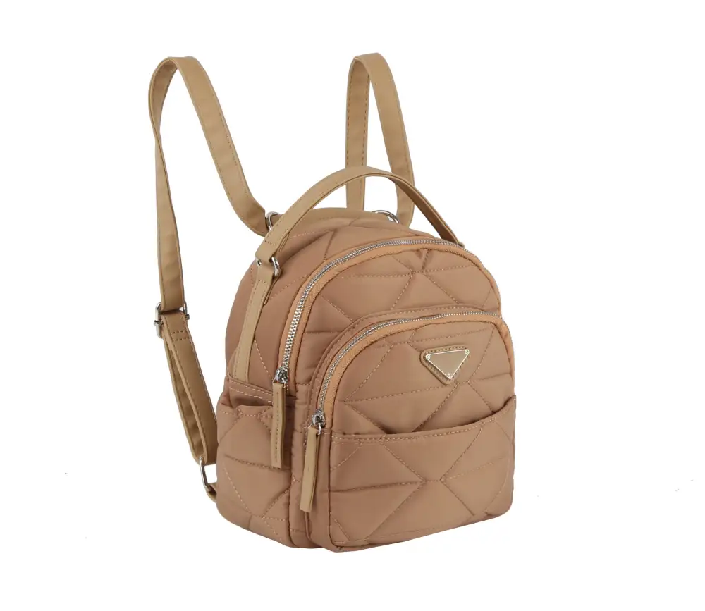 Quilted Convertible Daily Backpack
