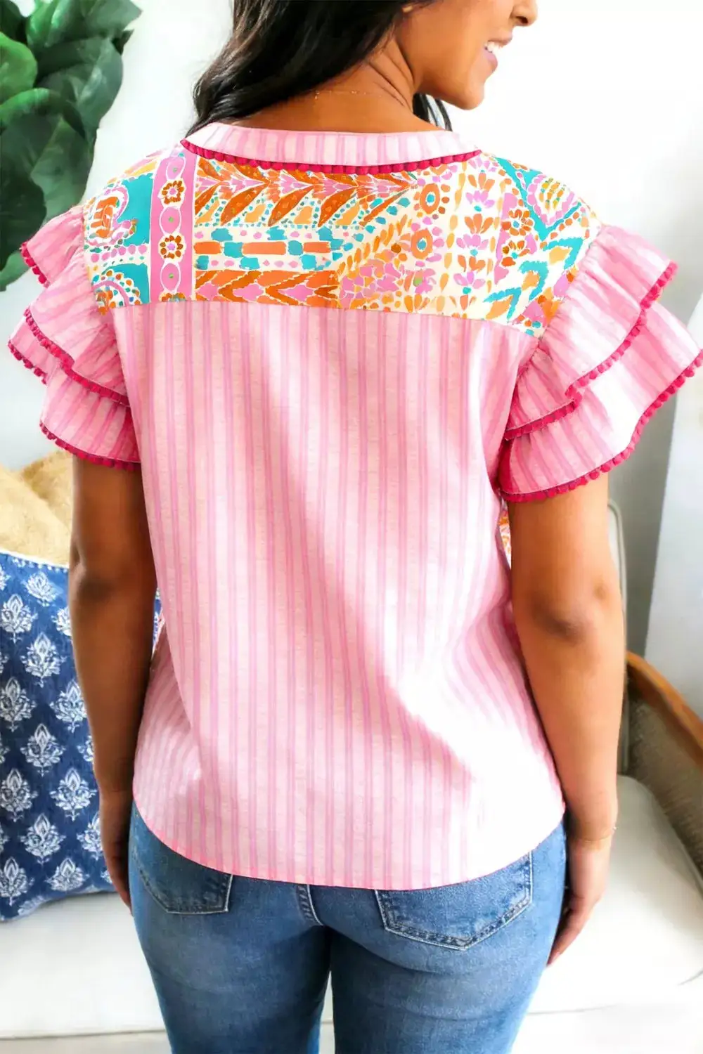 Everyday Striped Blouse