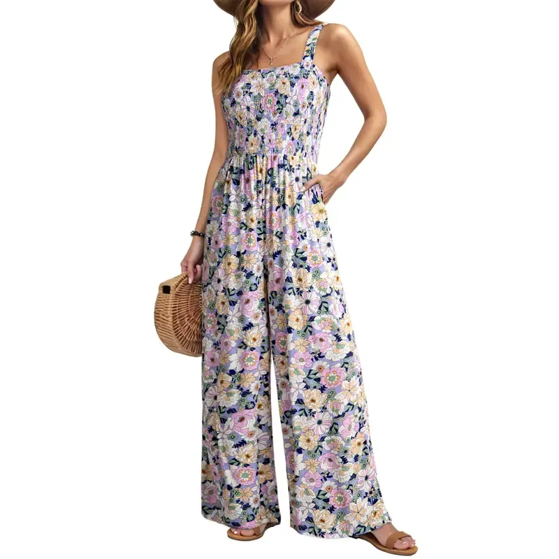 Women's Casual Loose Overalls Jumpsuits