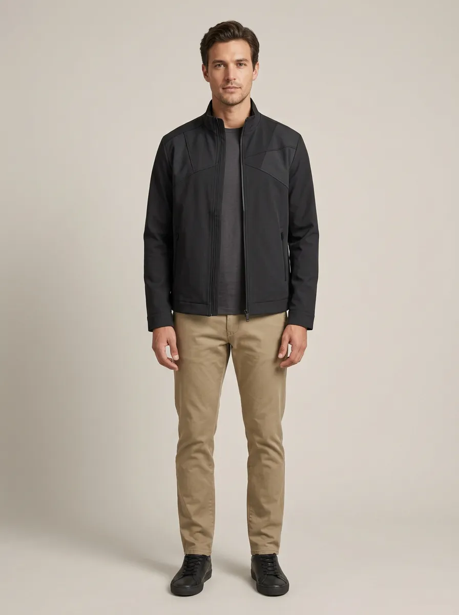 Casual Panel Jacket