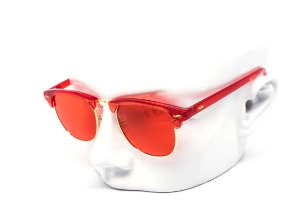 12-Pack Classic Clubmaster Gold Accent Sunglasses