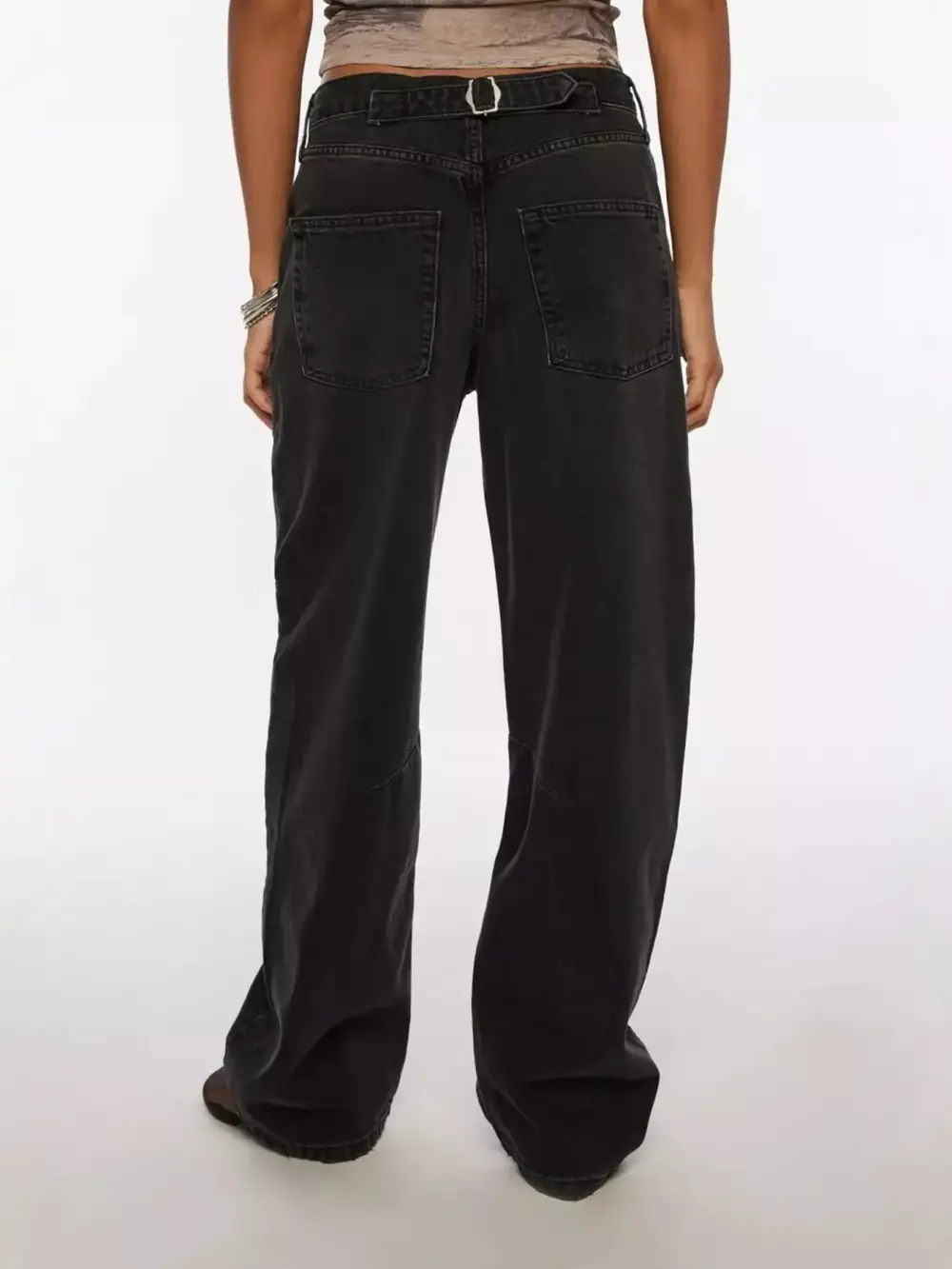 Modern Woven Denim Jeans