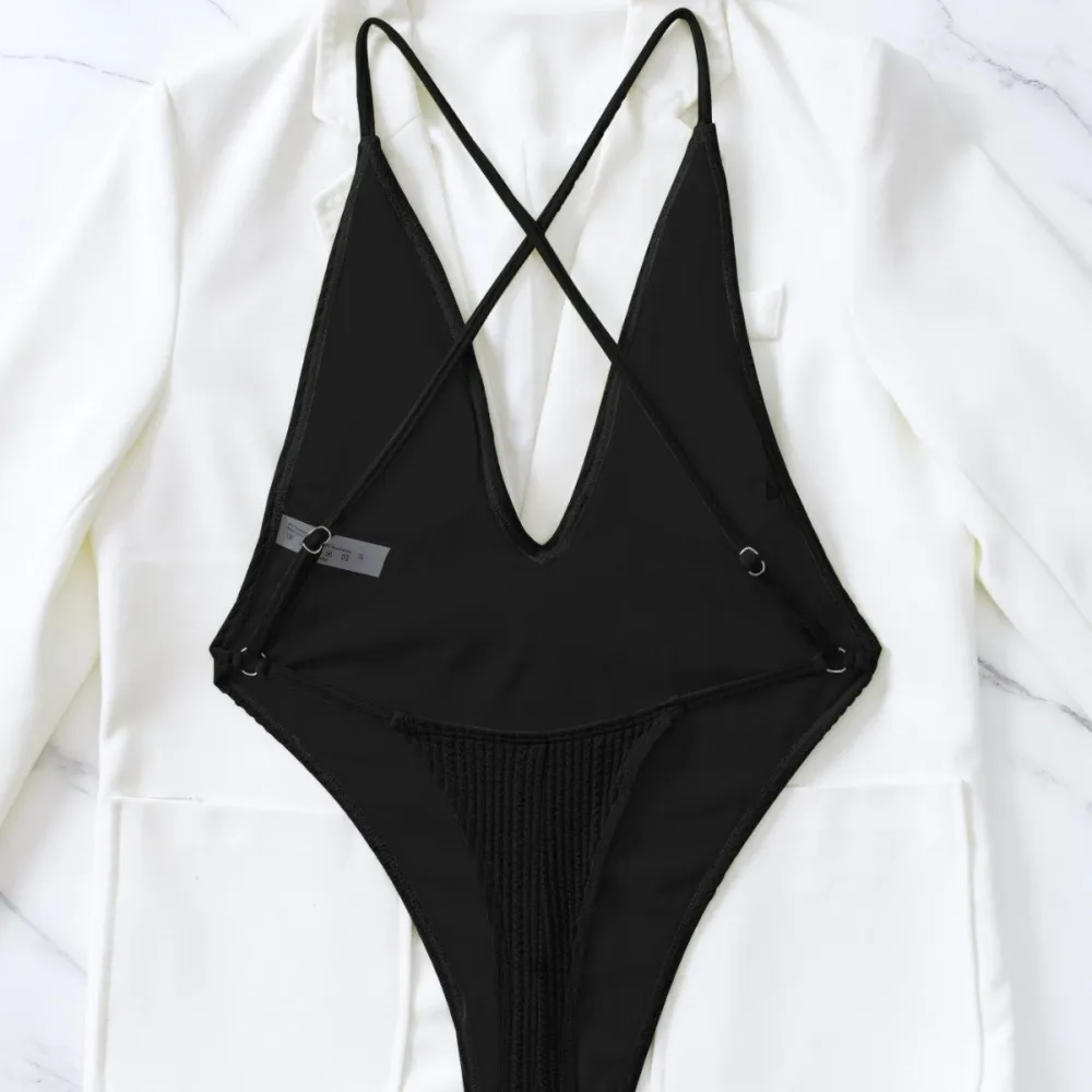 Special Thread Fabric One-piece Sexy Bikini Swimsuit