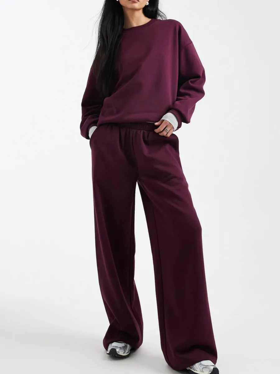 Plain Crewneck Sweatshirt