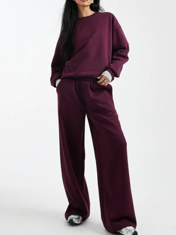 Plain Crewneck Sweatshirt