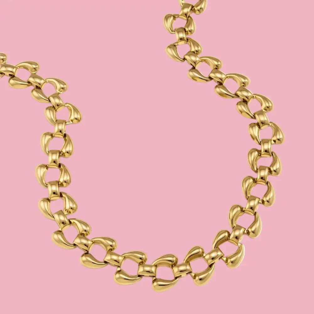 Refined Openwork Minimal Everyday Necklace