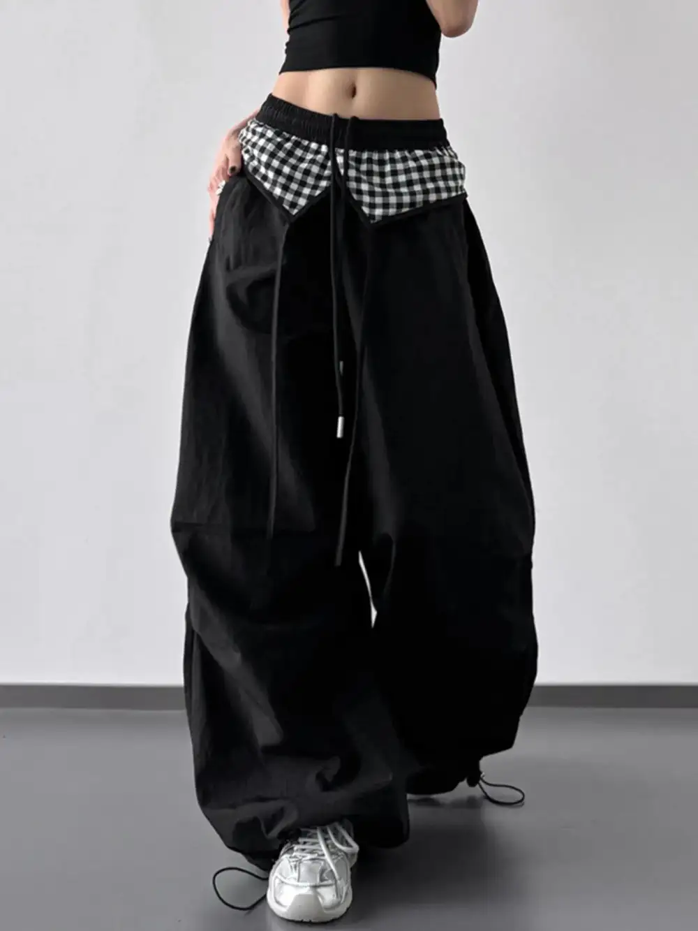 The Checkered Wide Pant