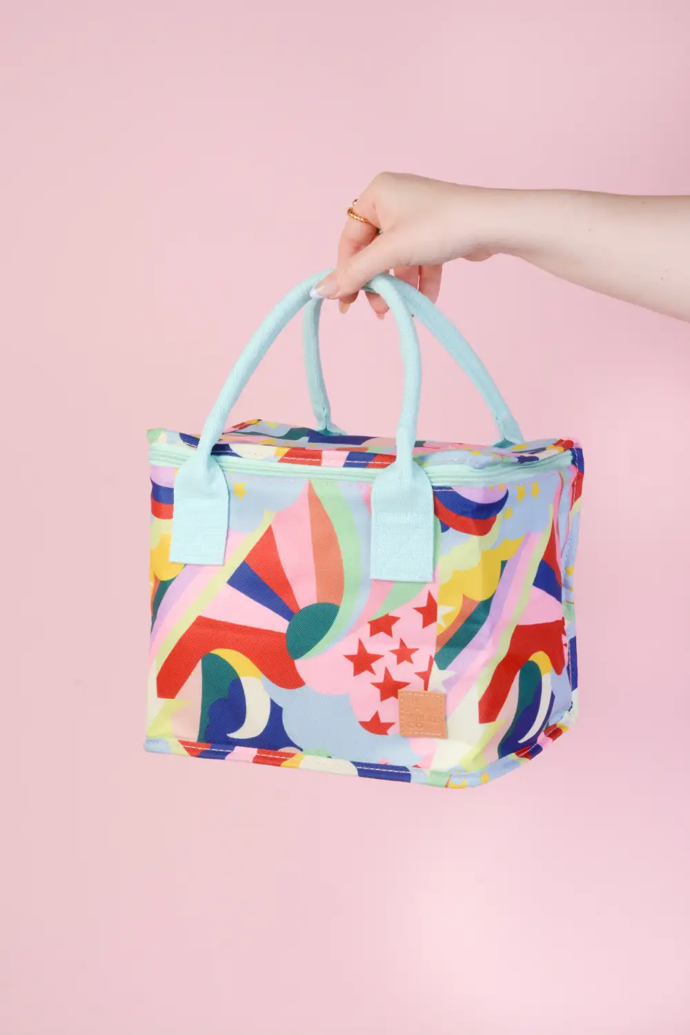 Starburst Lunch Bag With Canvas Handle