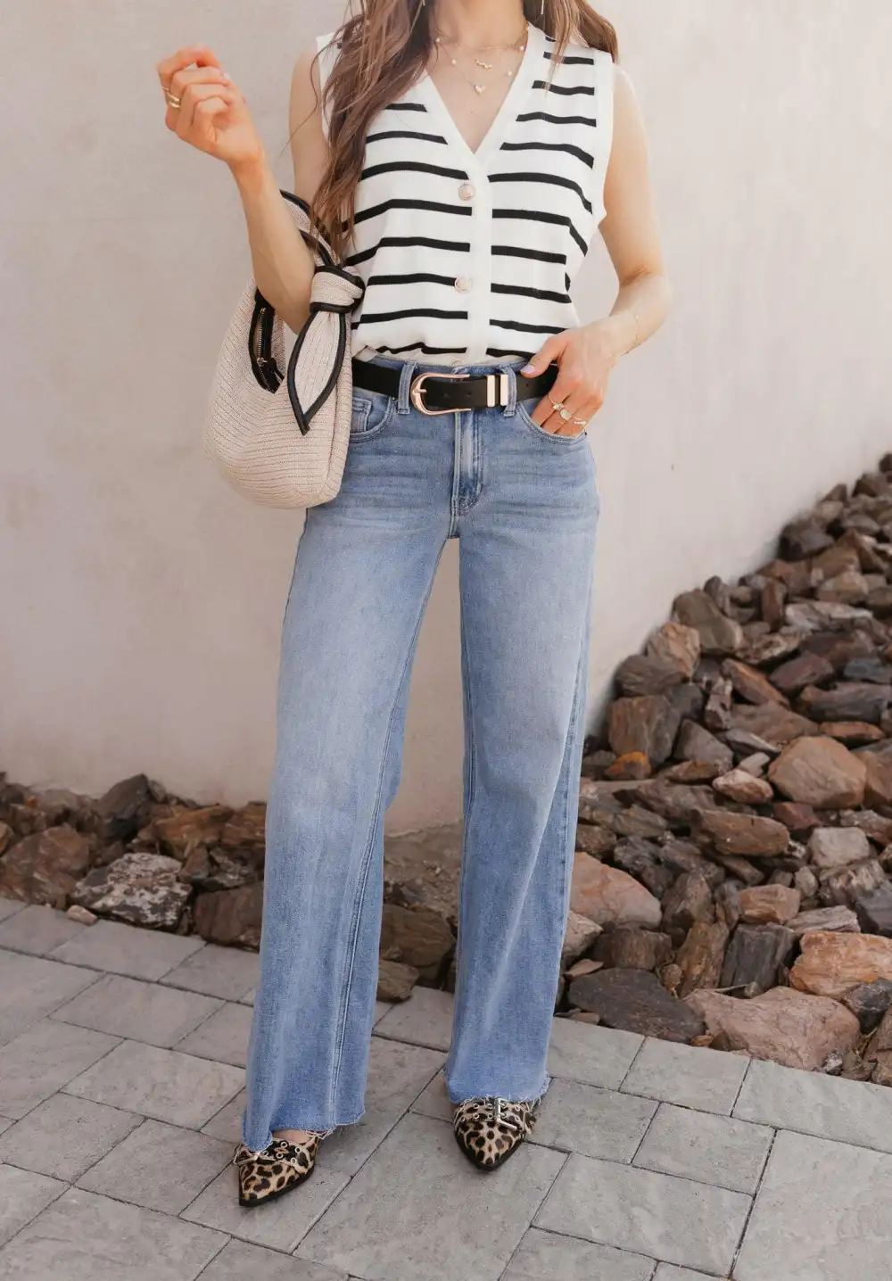 Soft Essential Wide Leg Jeans