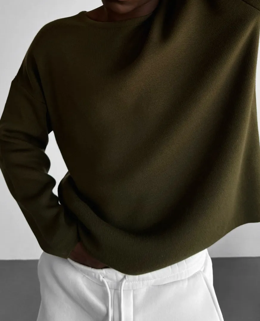 Ribbed Knit Sweater
