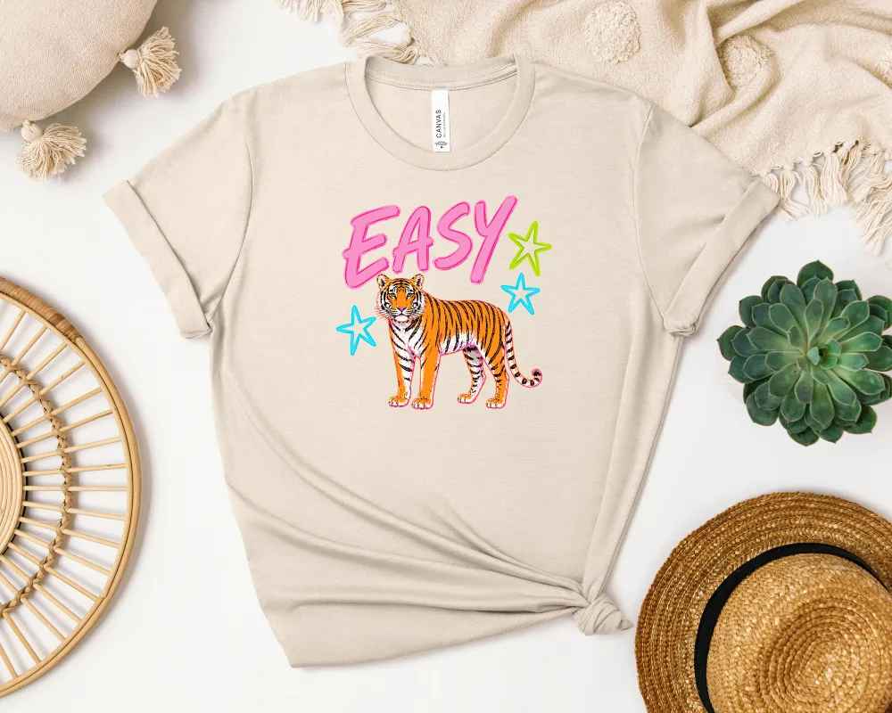 Tiger Motto Graphic Everyday Tee