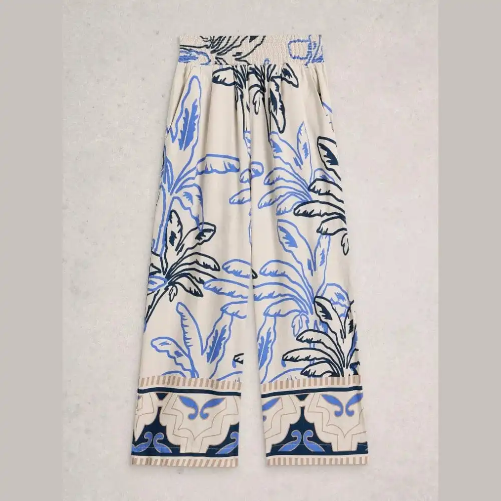 Cropped Culotte Women's Trousers