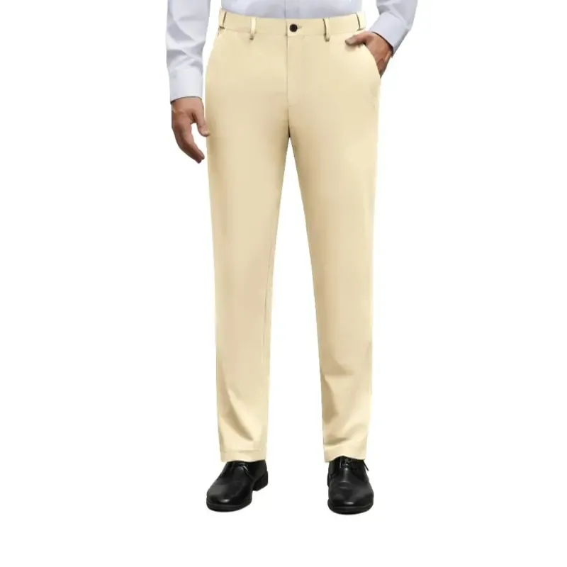 Men's Stretch Dress Pants Wrinkle-Free Golf Pants