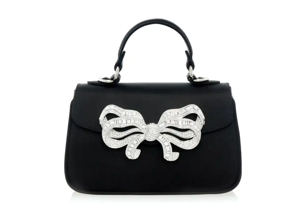 Luminous Satin Top Handle Top Handle Bag