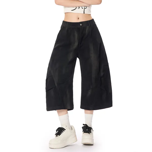 Distressed Cargo Shorts
