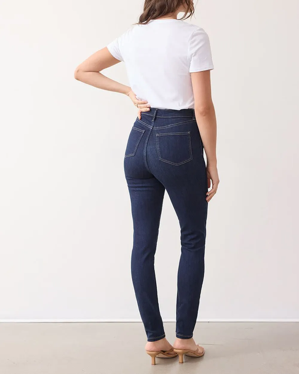 Skinny-Leg High-Rise Jean  Signature