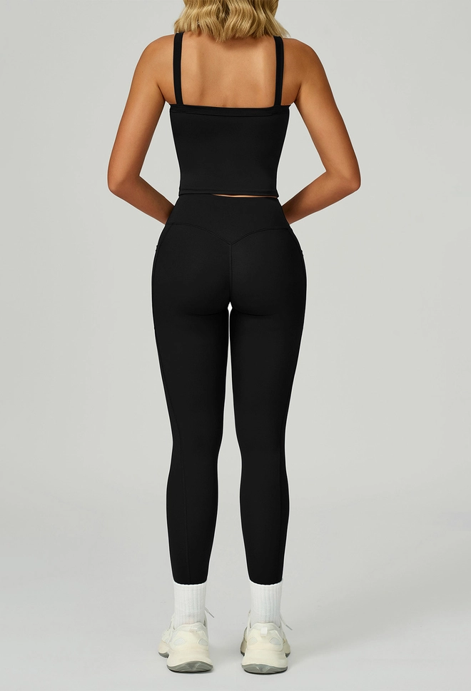 Wide Strap Activewear Set