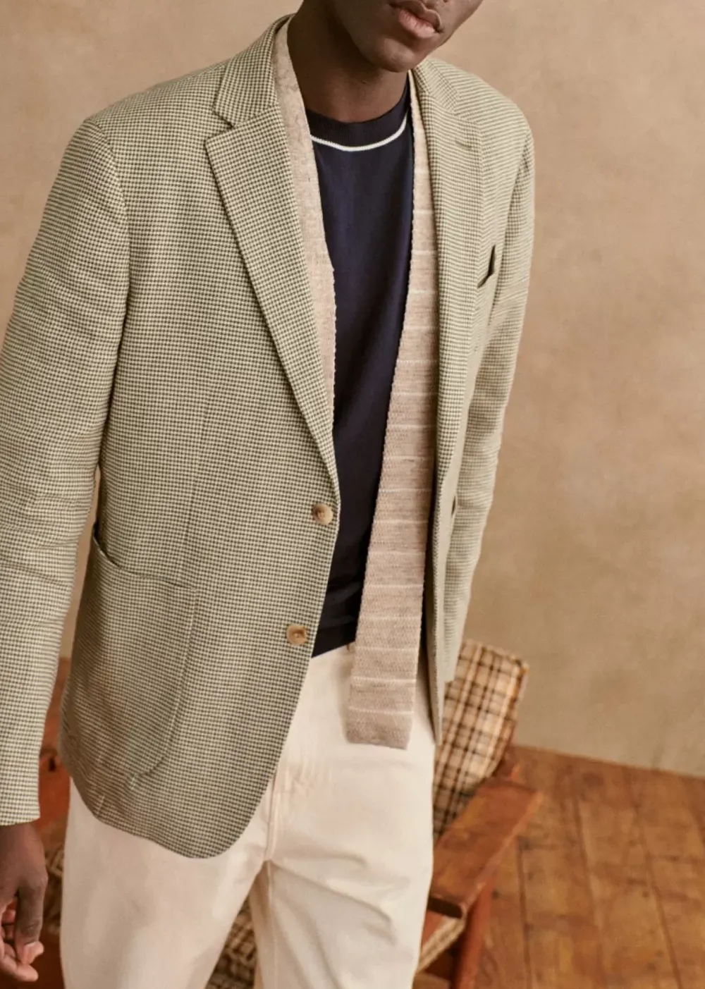 Classic Notched Collar Jacket