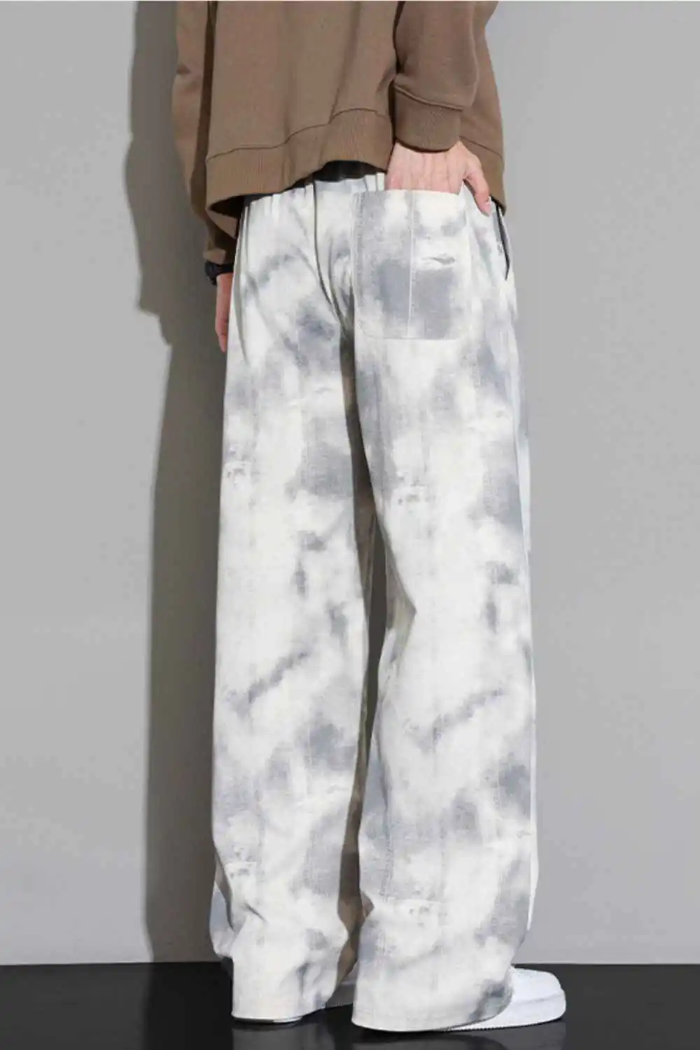 Tie-Dye Loose Fit Casual Pants