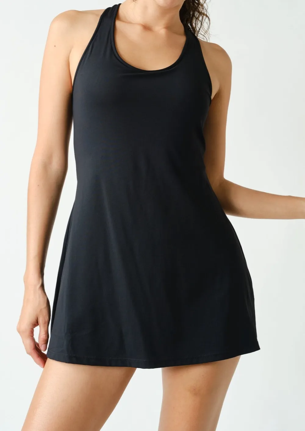 Twist Front Active Dress