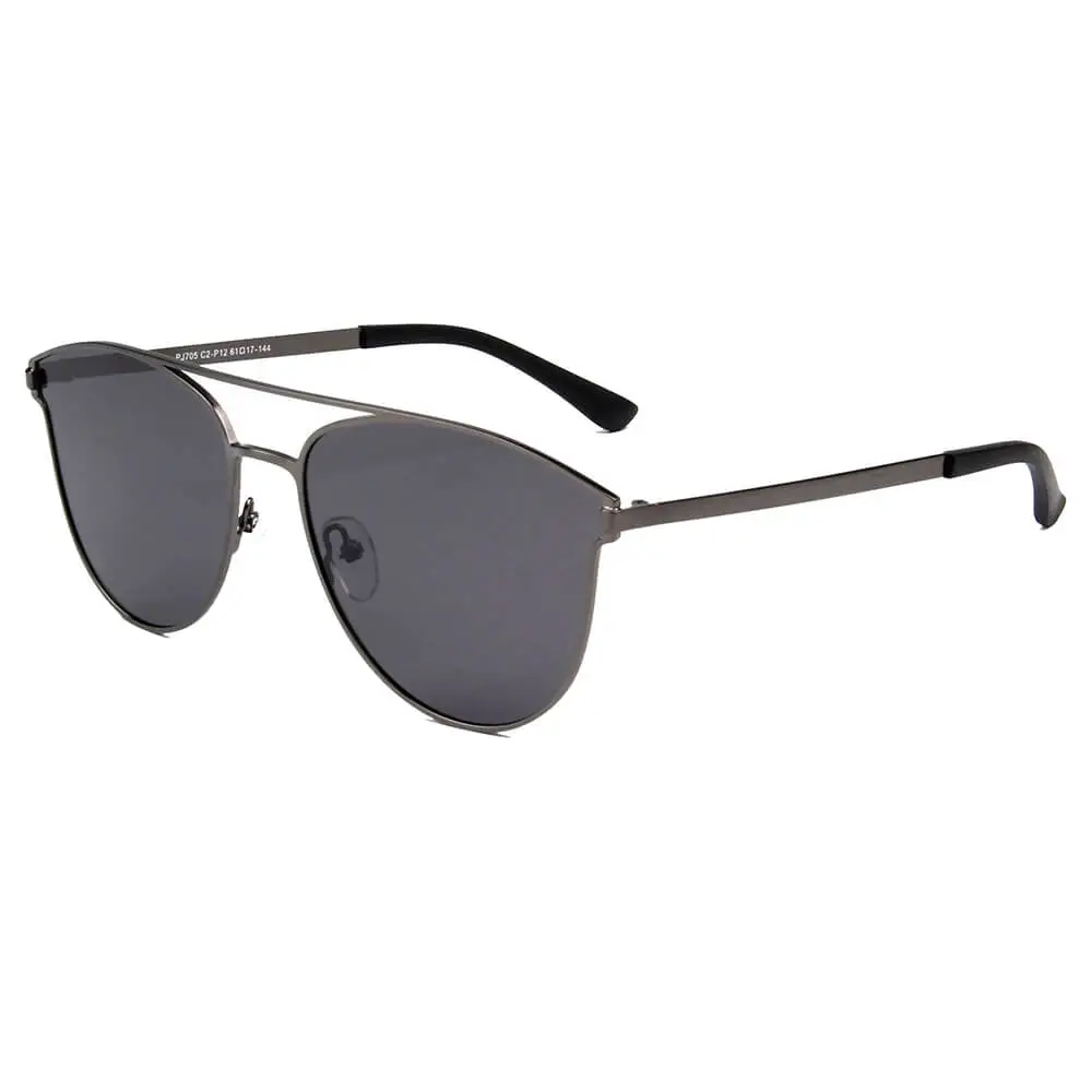 Soft Statement Round Frame Sunglasses