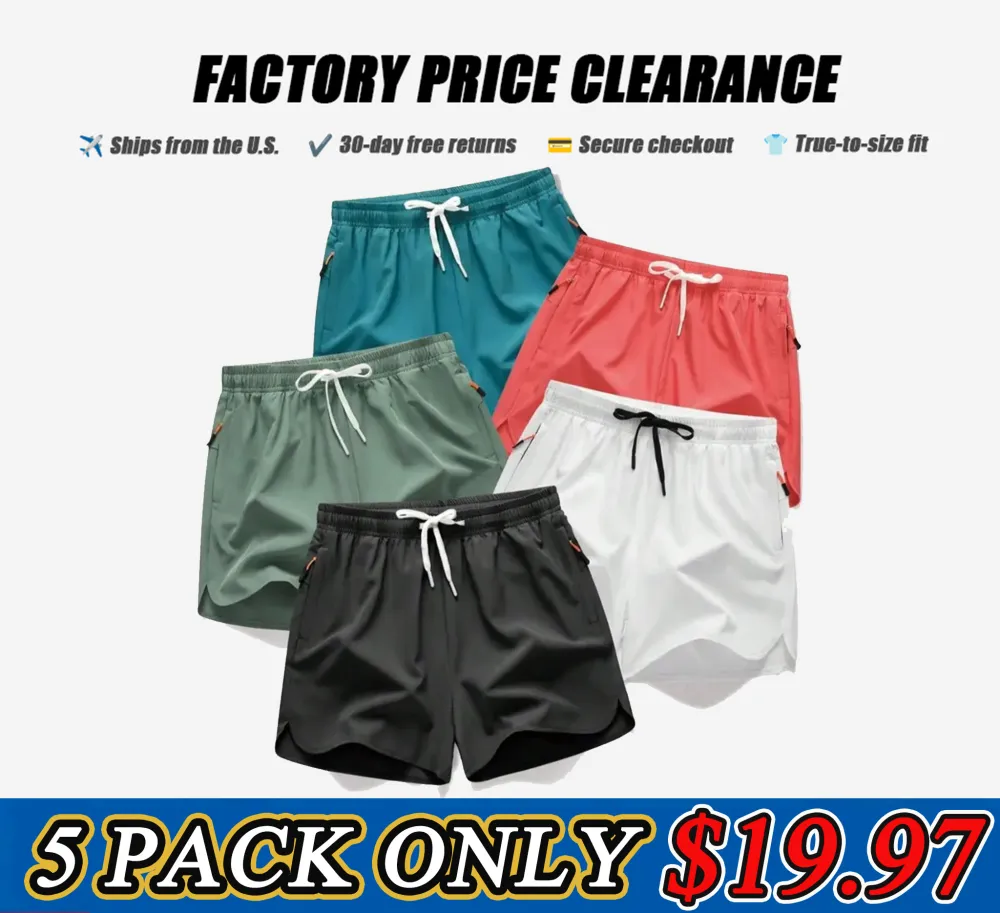 🎉Men's Summer Lightweight Breathable Quick-Dry Beach Short