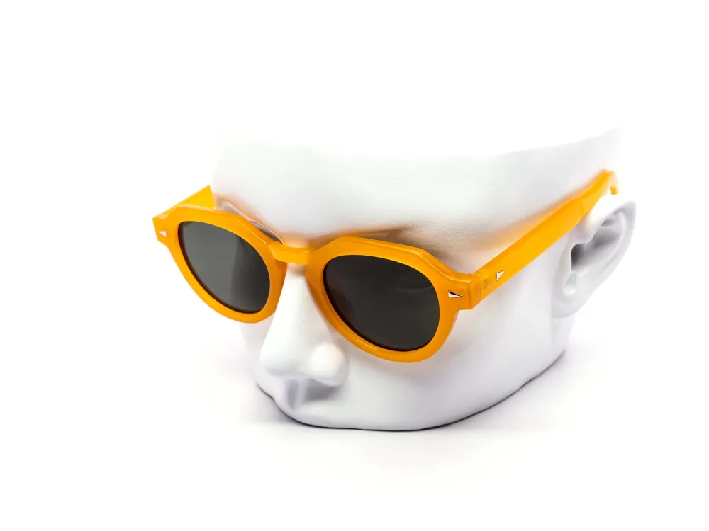 12-Pack Chunky Metal Round Sunglasses