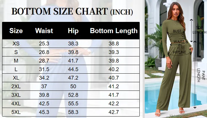 🔥Last Day 89% OFF🔥Women's Winter 2-Piece Set – Warm Top & Wide-Leg Pants