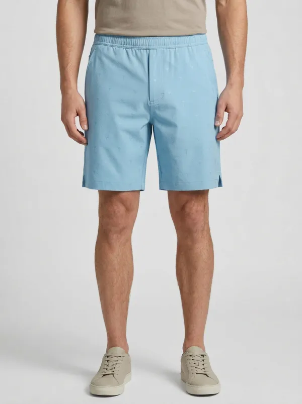 Technical Golf-Ball Golf Athletic Shorts