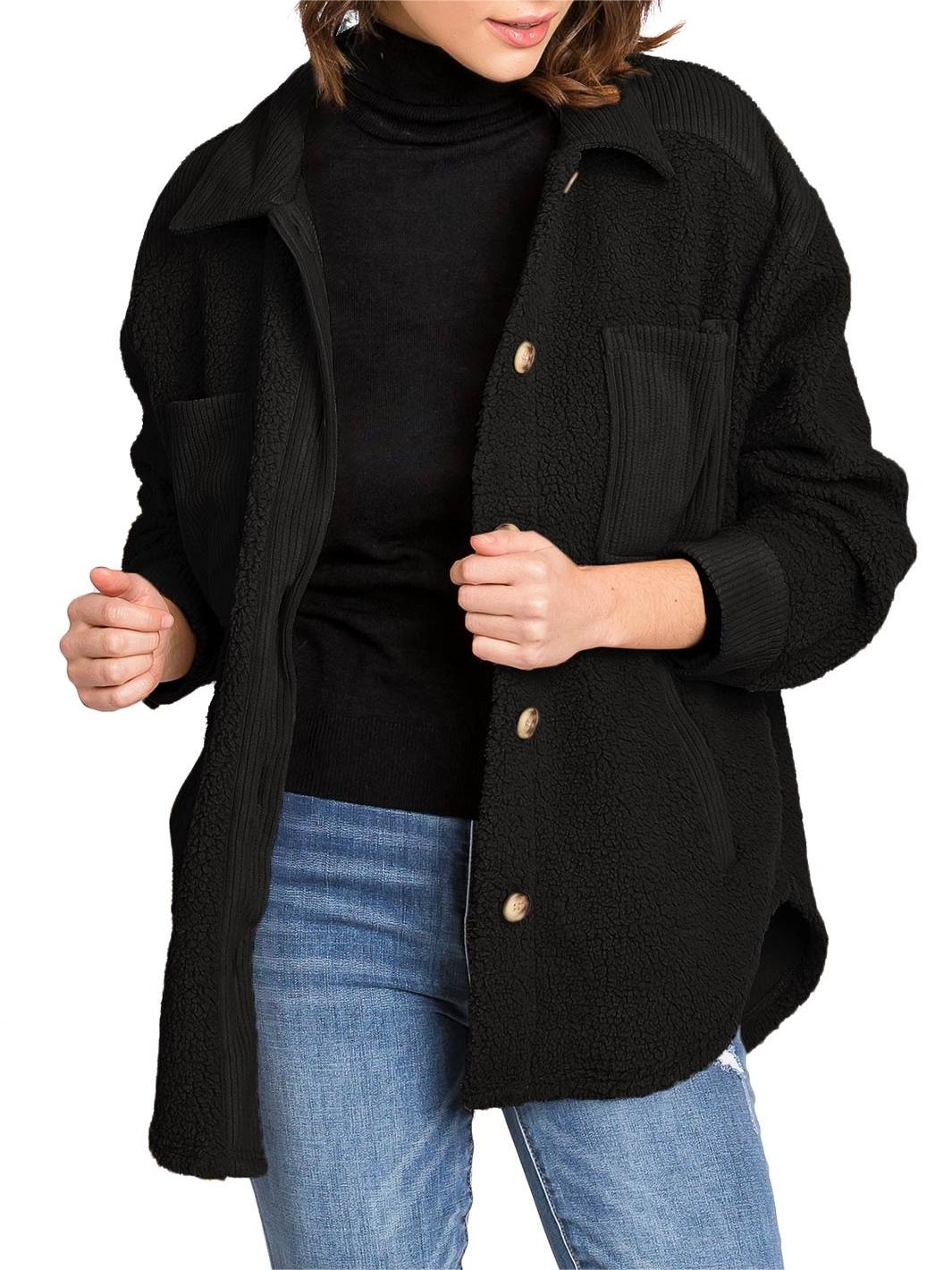 Ivory Sherpa - Lined Oversized Shacket