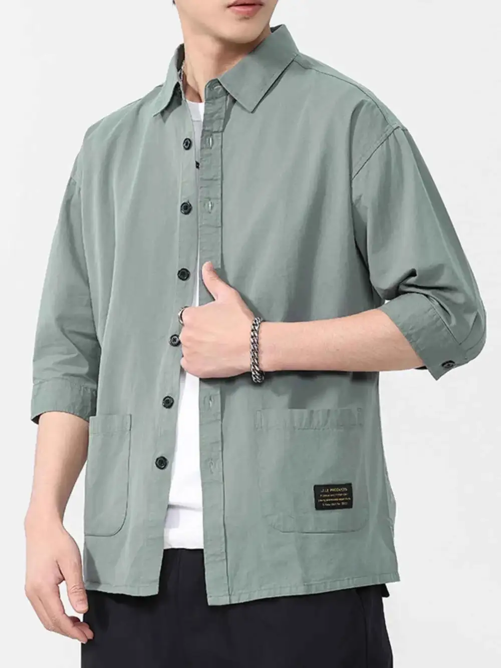 Button Up Sleeve Shirt