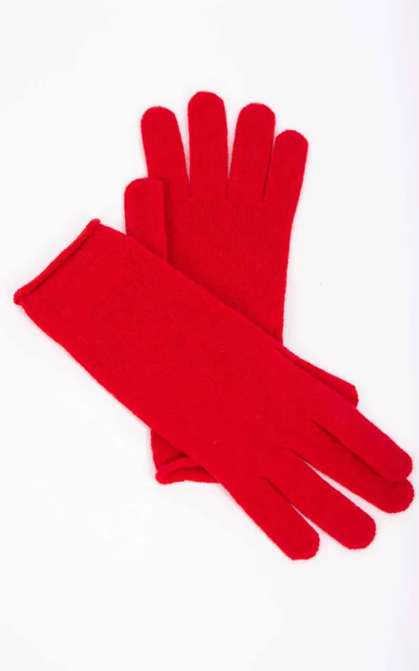 Solid Color Soft Skin-Friendly Women's Gloves