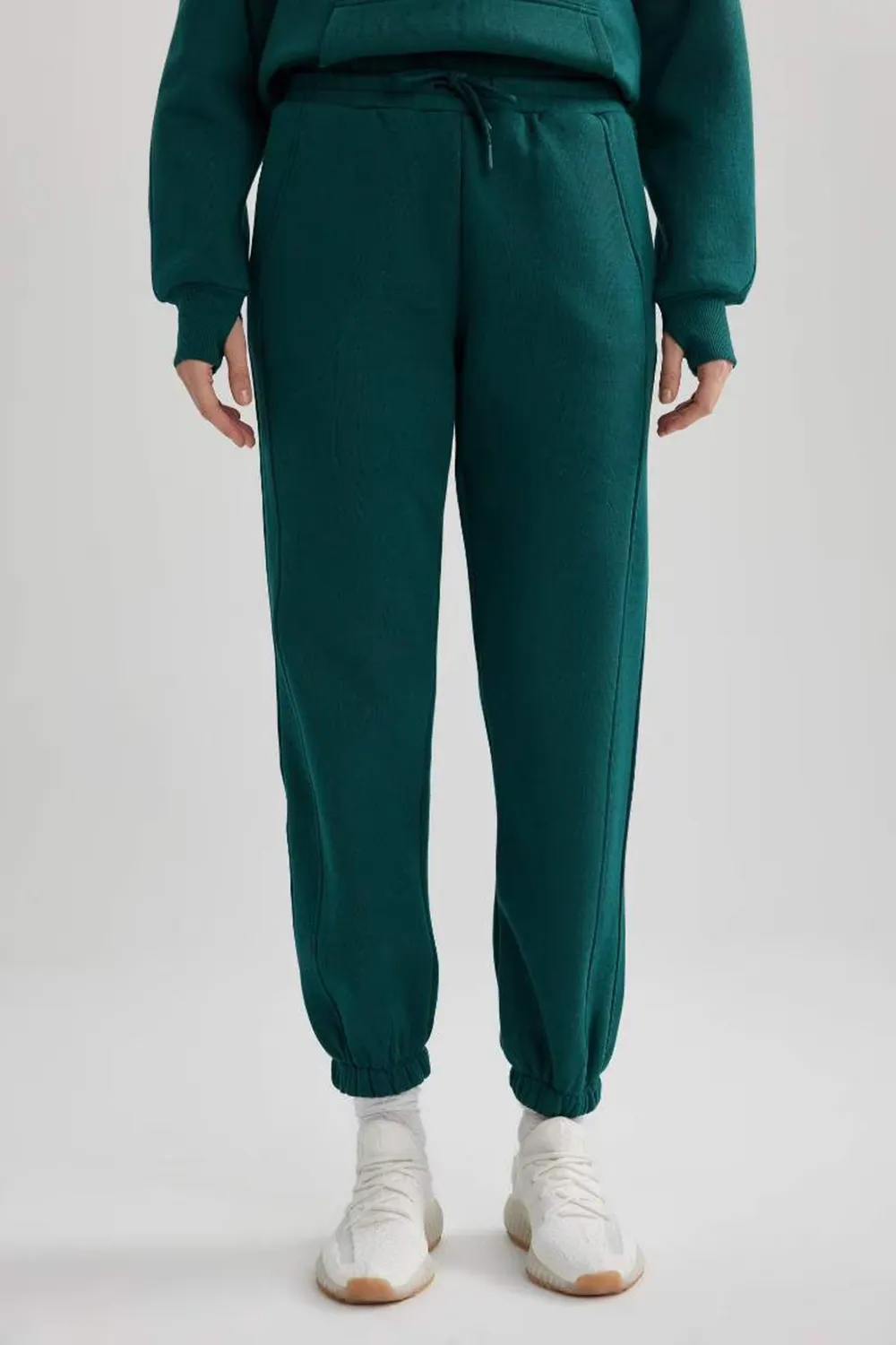 Trendy Solid Waist Trousers