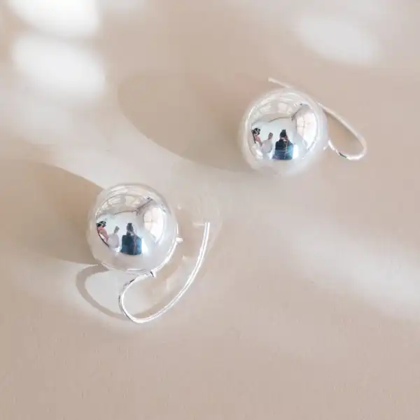 Sphere Drop Earrings