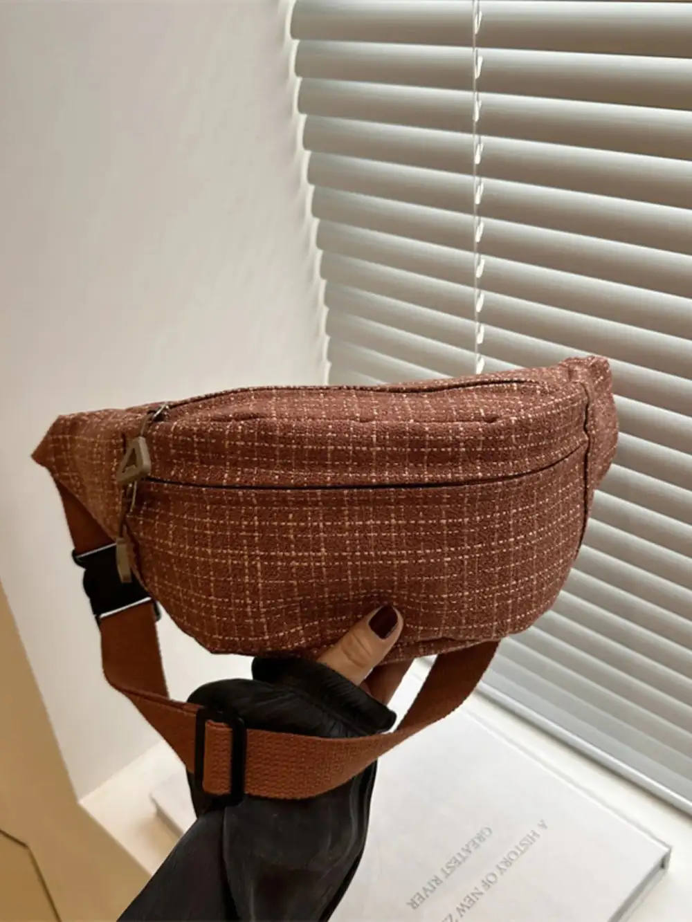 Plaid Crossbody Bag