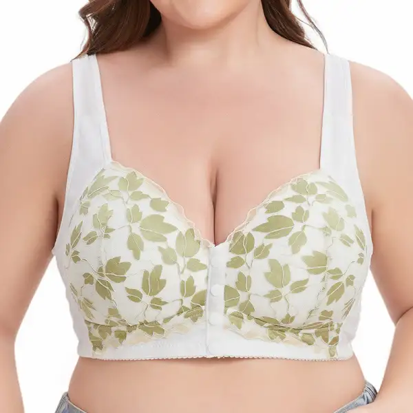 Flower Wireless Bra