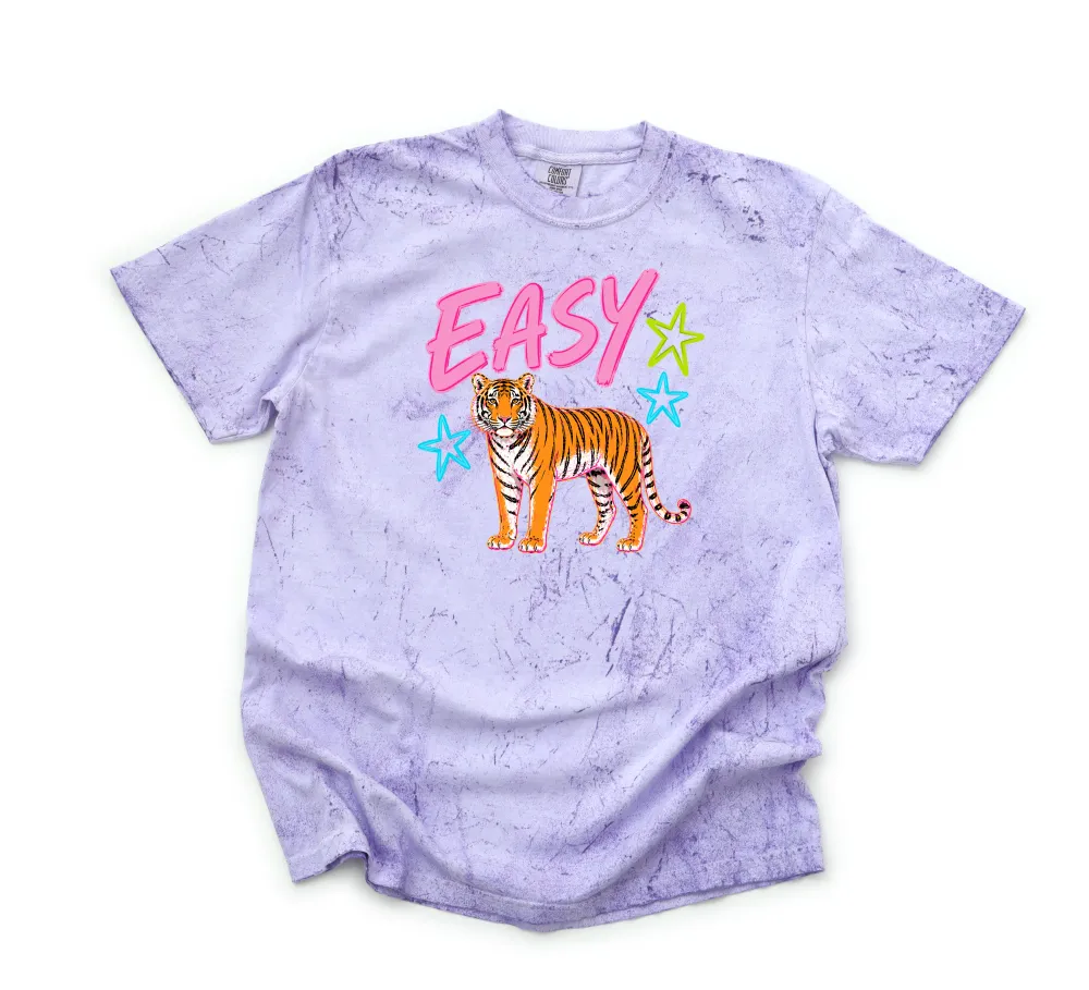 Tiger Motto Graphic Garment Dyed Tee