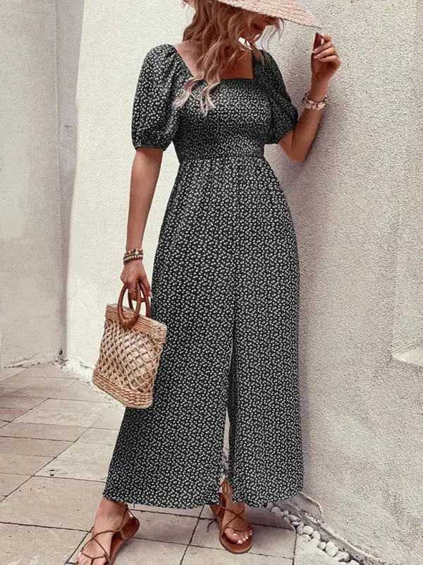 Tailored Everyday Printed Jumpsuit